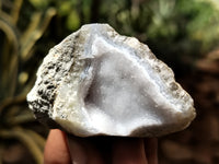 Natural Blue Lace Agate Geode Specimens x 35 From Nsanje, Malawi