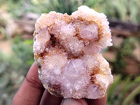 Natural Amethyst Spirit Quartz Clusters x 12 From South Africa