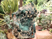 Polished on One Side Emerald Mtorolite Free Form x 1 From Mutorashanga, Zimbabwe