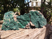 Natural Botryoidal Malachite Specimens x 3 From Tenke Fungurume, Congo