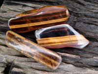 Polished Tiger's Eye Free Forms x 26 From Prieska, South Africa