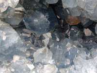 Natural Celestite Geode Specimen x 1 From Sakoany, Madagascar