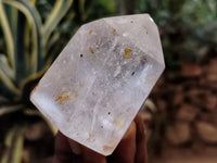 Polished Clear Quartz Crystals x 4 From Madagascar