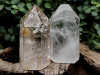 Polished Clear Quartz Crystals x 4 From Madagascar