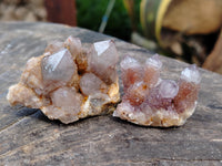 Natural Dark Purple Spirit Quartz Crystals x 35 From Boekenhouthoek, South Africa