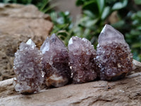 Natural Dark Purple Spirit Quartz Crystals x 35 From Boekenhouthoek, South Africa