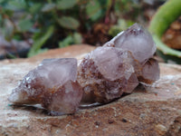 Natural Dark Purple Spirit Quartz Crystals x 35 From Boekenhouthoek, South Africa