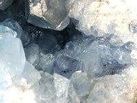 Natural Celestite Geode Specimens x 1 From Sakoany, Madagascar