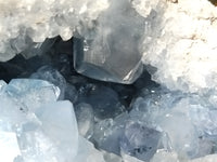 Natural Celestite Geode Specimens x 1 From Sakoany, Madagascar