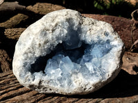 Natural Celestite Geode Specimens x 1 From Sakoany, Madagascar