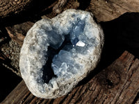 Natural Celestite Geode Specimens x 1 From Sakoany, Madagascar