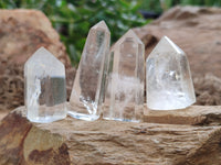 Polished Clear Quartz Crystals x 35 From Madagascar