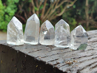 Polished Clear Quartz Crystals x 35 From Madagascar