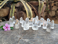 Polished Clear Quartz Crystals x 35 From Madagascar