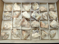 Natural Dendritic Opal Cobbed Specimens x 24 From Namibia