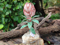 Hand Made Gemstone Protea Flower Trees x 3 From South Africa