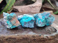 Natural Shattuckite with Chrysocolla and Malachite x 2.68 Kg Lot From Kaokoveld, Namibia