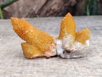 Natural Golden Solar Spirit Quartz Clusters x 20 From Boekenhouthoek, South Africa