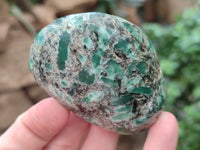 Polished Emerald Mica In Matrix Free Forms x 6 From Mutoko, Zimbabwe