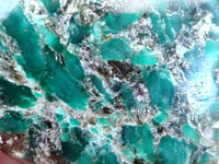 Polished Emerald Mica In Matrix Standing Free Forms x 4 From Mutoko, Zimbabwe