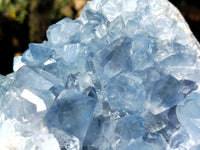 Natural Celestite Geode Specimens x 1 From Sakoany, Madagascar