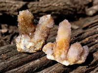 Natural Ametrine Spirit Quartz Crystals x 12 From Boekenhouthoek, South Africa