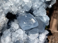 Natural Celestite Geode Specimens x 1 From Sakoany, Madagascar