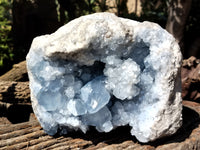 Natural Celestite Geode Specimens x 1 From Sakoany, Madagascar