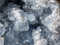 Natural Celestite Geode Specimens x 1 From Sakoany, Madagascar