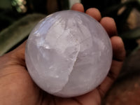 Polished Lavender Rose Quartz Spheres x 3 From Ambatondrazaka, Madagascar