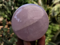 Polished Lavender Rose Quartz Spheres x 3 From Ambatondrazaka, Madagascar