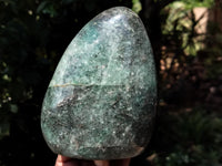 Polished Fuchsite Standing Free Forms x 2 From Madagascar