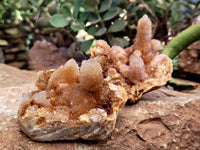 Natural Ametrine Spirit Quartz Clusters x 4 From Boekenhouthoek, South Africa