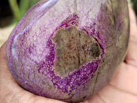 Polished Stichtite Standing Free Forms x 4 From Barberton, South Africa