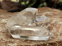 Polished Double Terminated Quartz Crystals x 35 From Madagascar