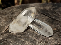 Polished Double Terminated Quartz Crystals x 35 From Madagascar