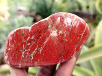 Polished On One Side Red Jasper Free Forms x 16 From Northern Cape, South Africa