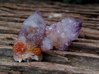 Natural Ametrine Spirit Quartz Clusters x 35 From Boekenhouthoek, South Africa