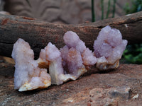 Natural Ametrine Spirit Quartz Clusters x 35 From Boekenhouthoek, South Africa