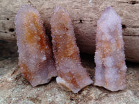 Natural Ametrine Spirit Quartz Clusters x 35 From Boekenhouthoek, South Africa