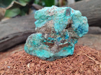 Natural Shattuckite with Azurite and Chrysocolla Specimens x 10 From Namibia