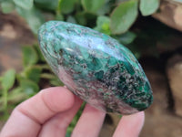 Polished Emerald Mica In Matrix Standing Free Forms x 4 From Mutoko, Zimbabwe