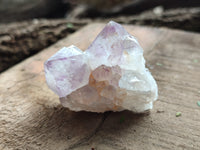 Natural Amethyst Spirit Quartz Clusters x 20 From Boekenhouthoek, South Africa