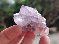 Natural Amethyst Spirit Quartz Clusters x 20 From Boekenhouthoek, South Africa