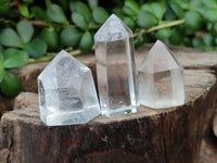 Polished Clear Quartz Crystals x 35 From Madagascar