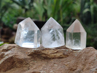 Polished Clear Quartz Crystals x 35 From Madagascar