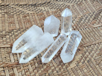 Polished Clear Quartz Crystals x 35 From Madagascar