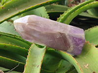 Polished Chevron Amethyst Points x 4 From Ankazobe, Madagascar