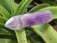 Polished Chevron Amethyst Points x 4 From Ankazobe, Madagascar