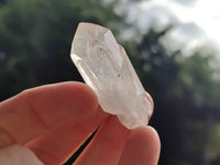 Natural Single White Quartz Crystals x 70 From Madagascar